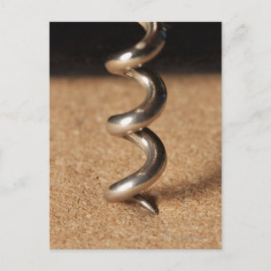 Corkscrew. Postcard
