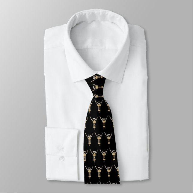 Corkscrew Tie (Tied)
