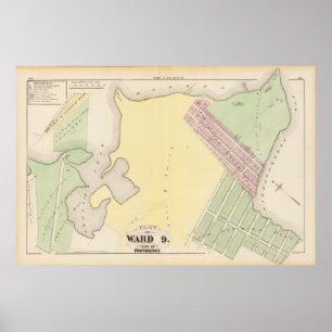 Corliss Cove Small Pox Hospital and Fields Point Poster