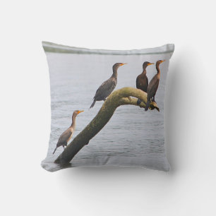 Cormorant Seabird Pillow