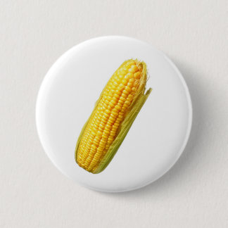 corn 6 cm round badge