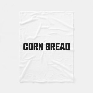 Corn Bread Funny Costume Halloween Fleece Blanket