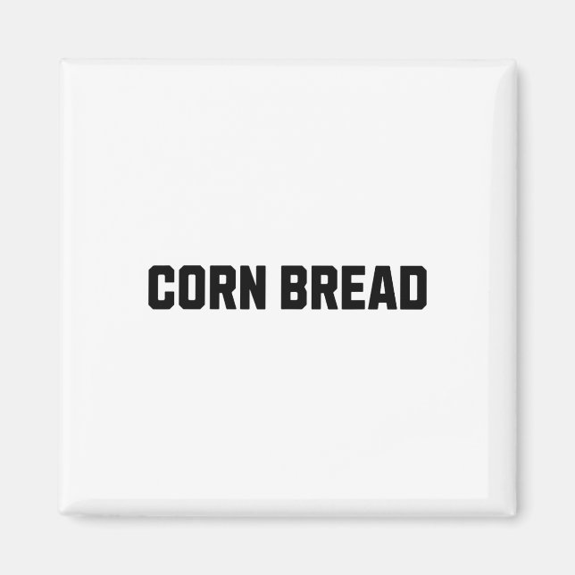 Corn Bread Funny Costume Halloween  Magnet (Front)
