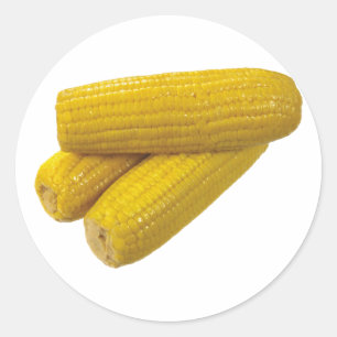 Corn Classic Round Sticker