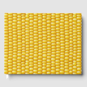 Corn Cob Background Guest Book