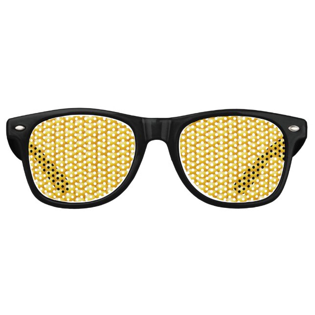 Corn Cob Background Retro Sunglasses (Front)