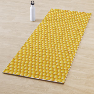 Corn Cob Background Yoga Mat