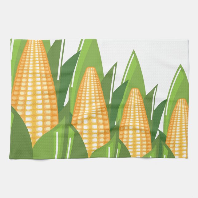 Corn Cob Tea Towel (Horizontal)