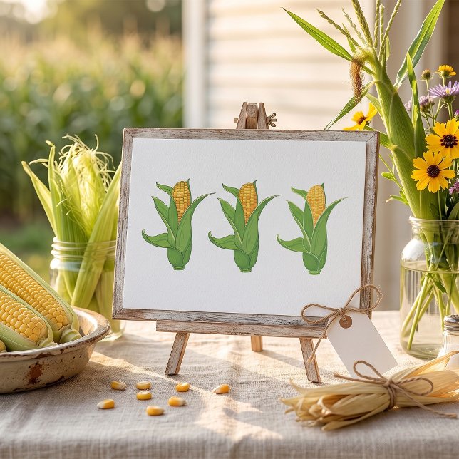 Corn Cobs Invitations (Creator Uploaded)