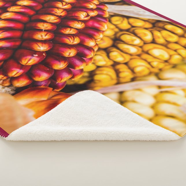 Corn cobs sherpa blanket (3/4)