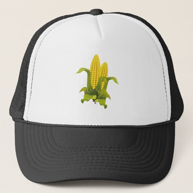 corn cobs trucker hat (Front)