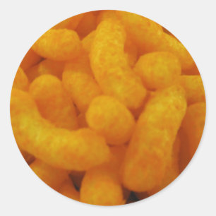 Corn Curls Classic Round Sticker