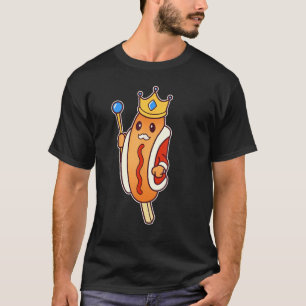 Corn Dog King Foodie T-Shirt