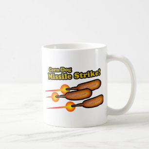 Corn Dog Missile Strike Coffee Mug