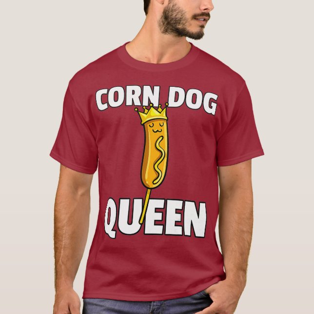Corn Dog Queen Costume For Youth T-Shirt (Front)