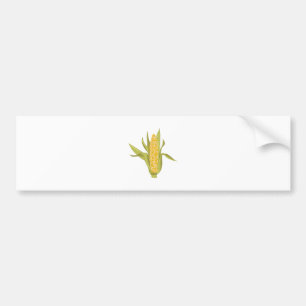Corn Ear Bumper Sticker