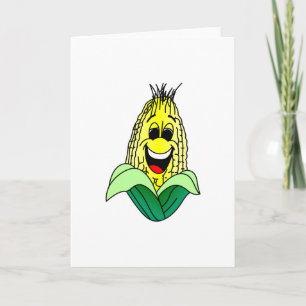 Corn Face Card
