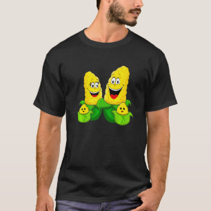 Corn Family Vegetable Vegetarian Vegan Farming   T-Shirt