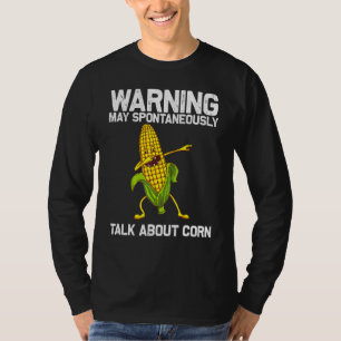 Corn For Men Women Corn On The Cob Costume Farmer  T-Shirt