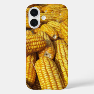 Corn Harvest, Corn in Truck, Close-up iPhone 16 Case