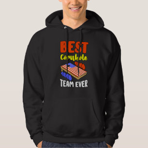 Corn Hole Patriotic Team Players Independence Day Hoodie