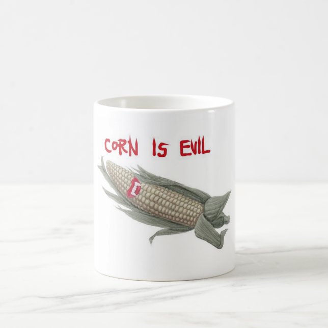 corn is evil2 coffee mug (Center)