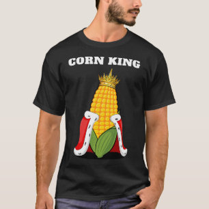 Corn King Mens Corn Lover Shirt Sweetcorn Shirt