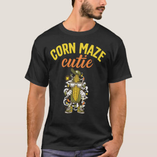 Corn Maze Confused with a Corn Cob Classic T-Shirt