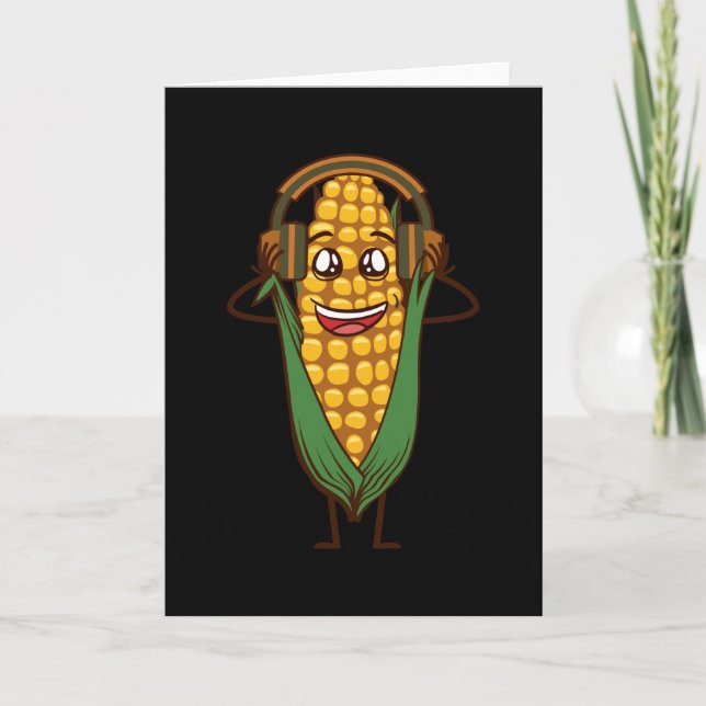 Corn On The Cob Card (Front)