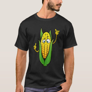 Corn On The Cob Designs For Men Women Farmers Food T-Shirt