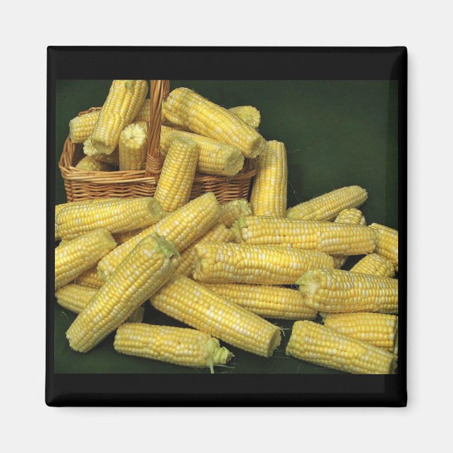 Corn on the Cob Magnet (Front)