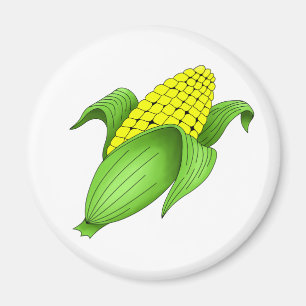Corn On The Cob Magnet