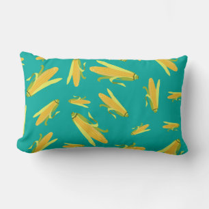 Corn On The Cob Pattern Lumbar Cushion