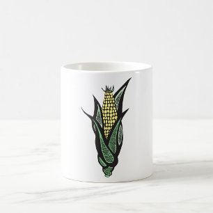 Corn on the Cob Rustic Farmhouse Vegetable Coffee Mug