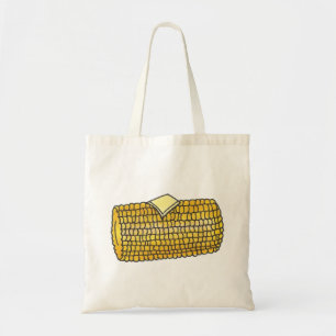 Corn on the Cob w/ Butter Pat Picnic Tote Bag