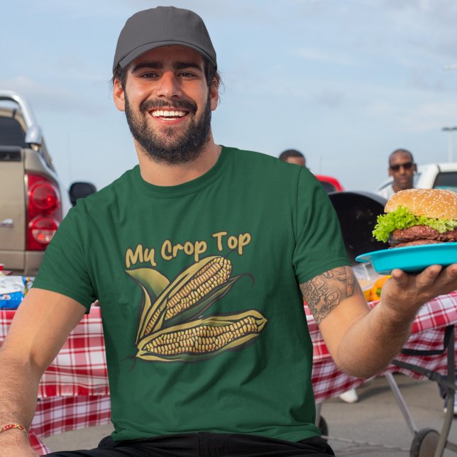 Corn Pun shirt, Funny dad joke vegetable T-Shirt (Creator Uploaded)