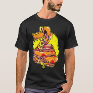 Corn Snake Eating Pizza Pizza Reptile Pet Owne T-Shirt