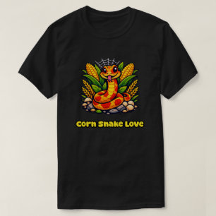Corn Snake Love Design for Reptile Enthusiasts T-Shirt