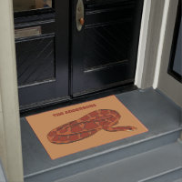 Corn Snake Orange Red Realistic Personalised