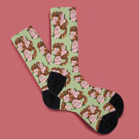 Corn Snake Pink Flowers Green