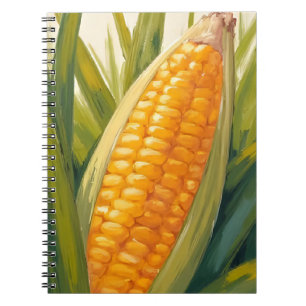 Corn Stalk Farm Country Southern Painting Notebook