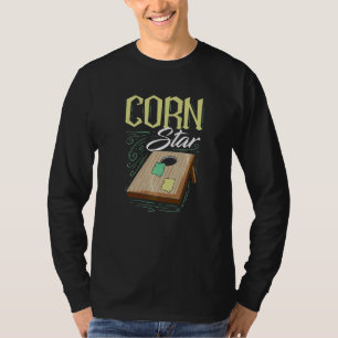 Corn Star Cornhole Player T-Shirt