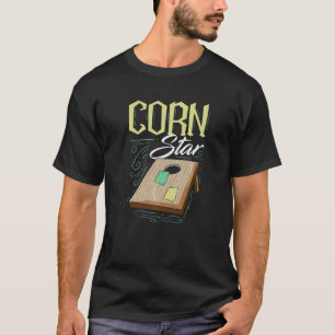 Corn Star Cornhole Player T-Shirt