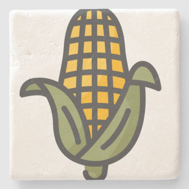 corn stone coaster (Front)