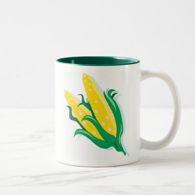 Corn Two-Tone Coffee Mug (Right)
