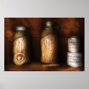 Corn, Yams, and Oatmeal Poster