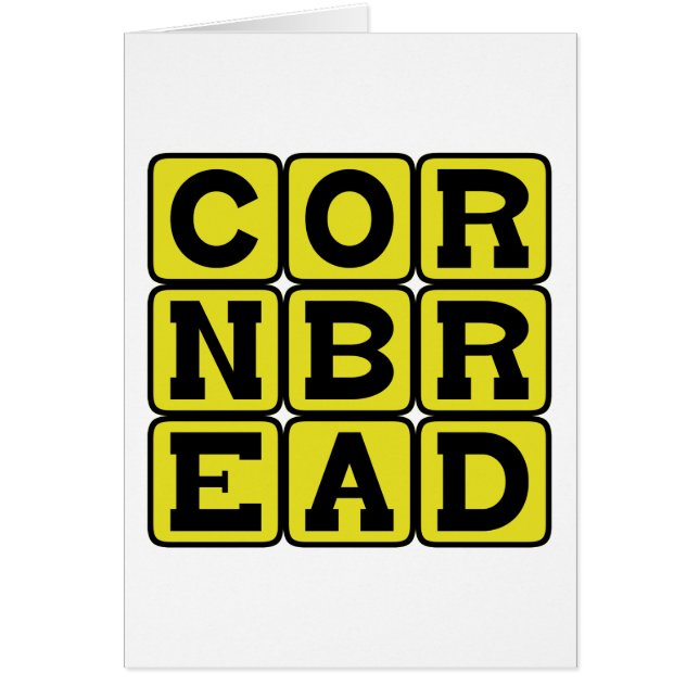 Cornbread, Cornmeal Bread (Front)