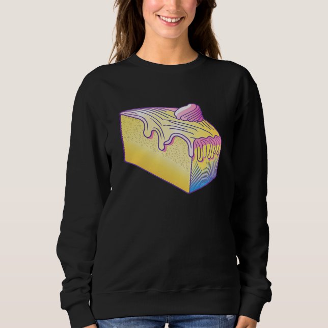Cornbread Vaporwave Retrowave Aesthetic Sweatshirt (Front)