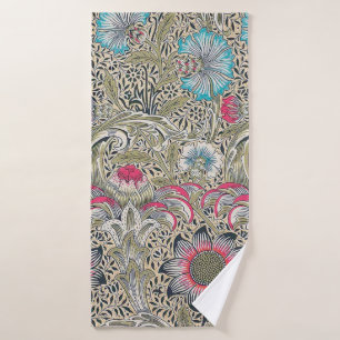 Corncockle, William Morris Bath Towel