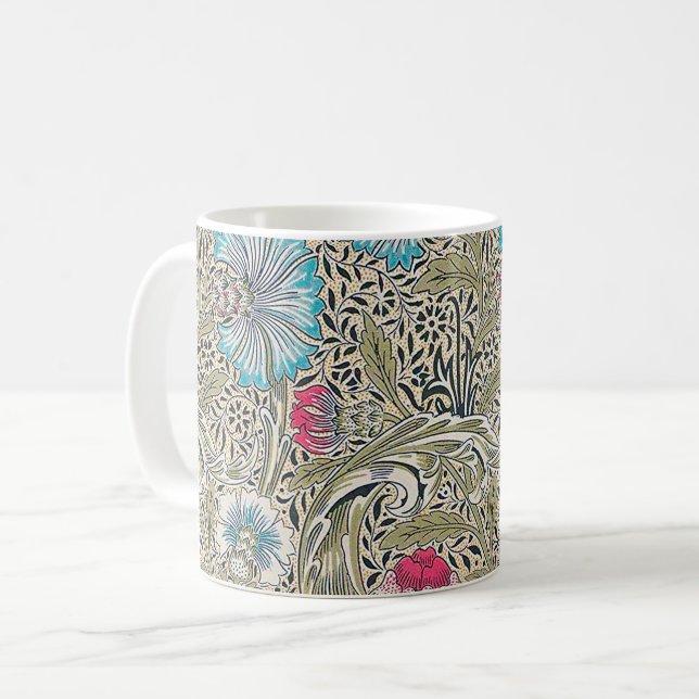 Corncockle, William Morris Coffee Mug (Front Left)